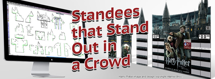 Standees that Stand out in a Crowd