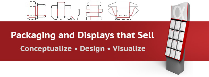 Packaging and Displays that Sell. Conceptualize &bull; Design &bull; Visualize
