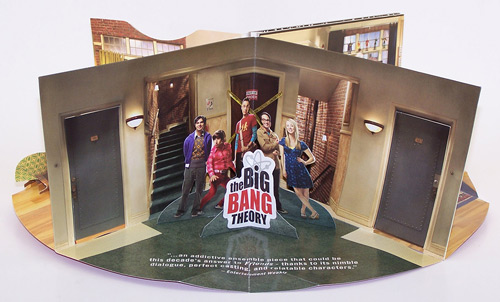 A promotional pop-up for the CBS hit television show The Big Bang Theory created for Emmy voters.