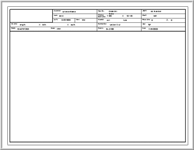 Customized spec sheets can be saved in the resizable library for AlphaCorr point-of-purchase display and packaging design software.